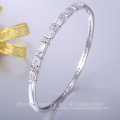 saudi arabia jewelry white gold oem bangle for party